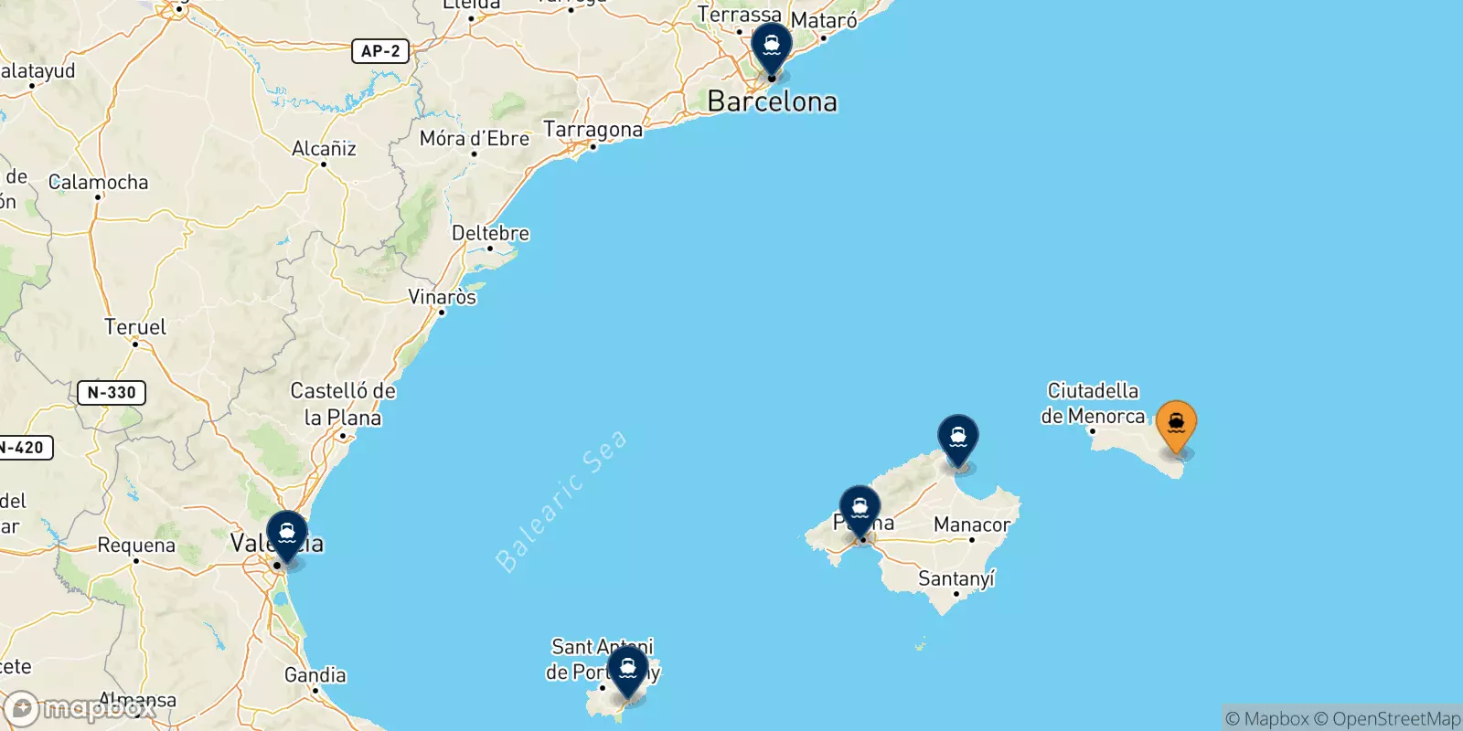 Ferries de Mahon (Menorca)