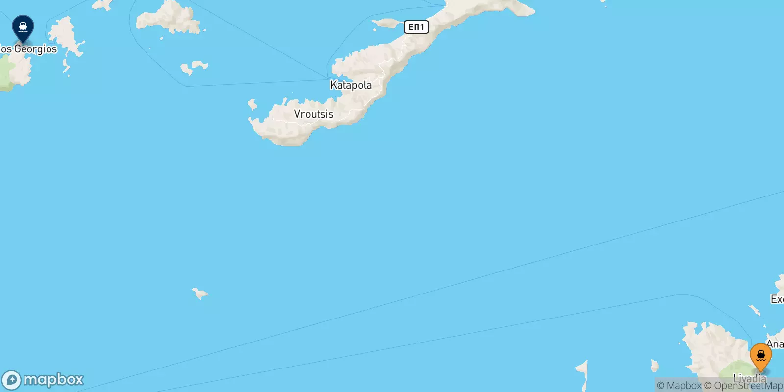 Ferries de Astipalea a Iraklia