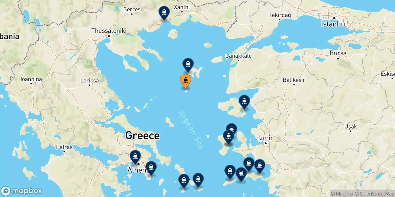 Ferries de Agios Efstratios